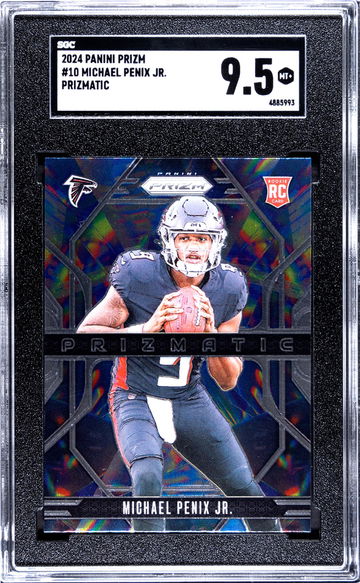 2024 Panini Prizm Prizmatic Michael Penix Jr. #10 RC SGC 9.5