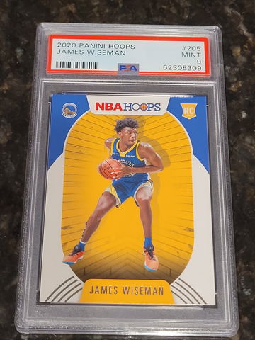 2020 Hoops James Wiseman PSA 9 MINT #205