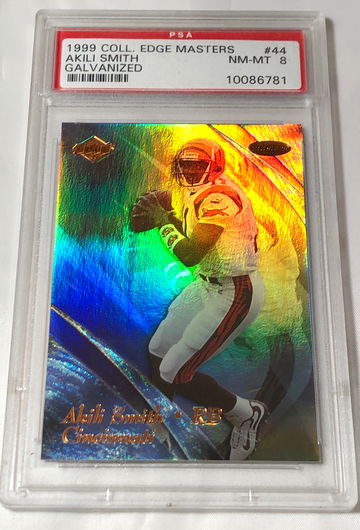 1999 COLL.EDGE MASTERS #44 AKILI SMITH “GALVANIZED “ NM-MT 8