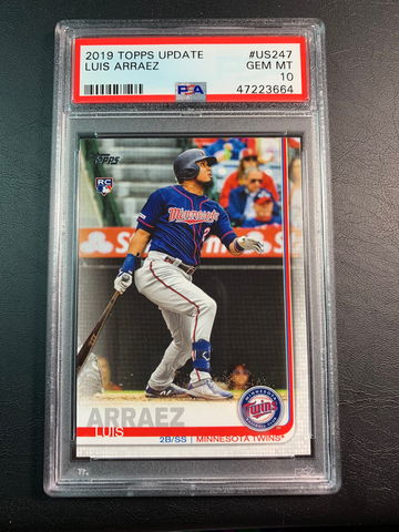 Luis Arraez 2019 Topps Update Rookie.