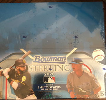 2020 Bowman Sterling Hobby Box Sealed