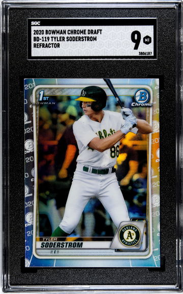 2020 Bowman Chrome Draft Tyler Soderstrom Refractor BD-119