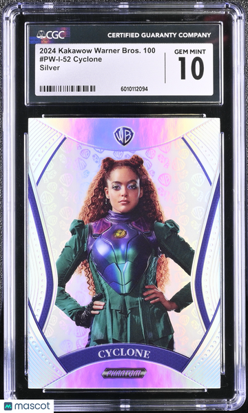2024 Kakawow Warner Bros. 100 Cyclone #PW-I-52 Silver CGC 10