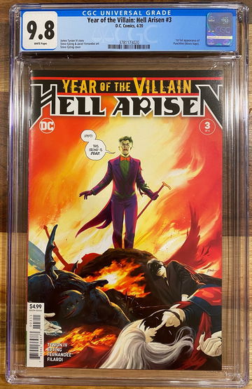 Year of the Villain: Hell Arisen #3 CGC 9.8 1st Punchline