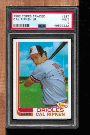 1982 Topps Traded Cal ripken jr