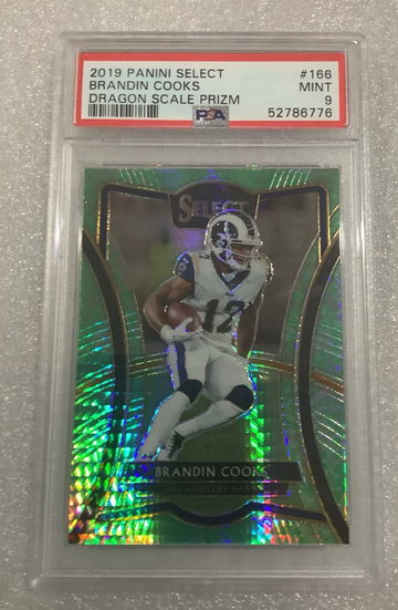 2019 Select Dragon Brandin Cooks Premier Level /88 Psa 9 Rams Texans 