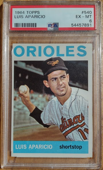 1964 Topps Luis Aparicio PSA 6