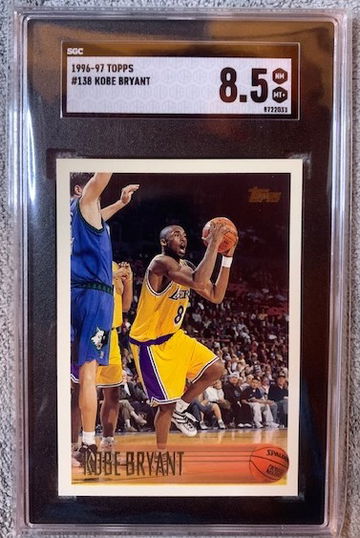 Kobe Bryant 1996 Topps