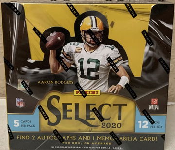 2020 Panini Select Football Hobby Box. New and Factory sealed. 