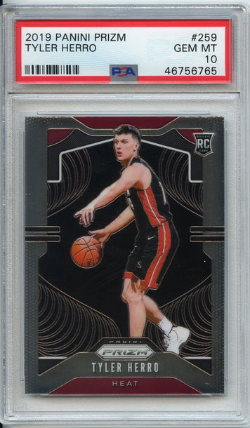 Tyler Herro Prizm PSA 10