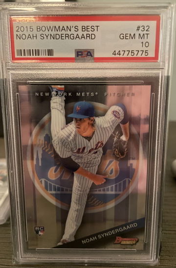 2015 Bowman’s Best Noah Syndergaard RC PSA 10