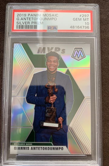 2019 mosaic silver mvp Giannis 