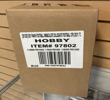 2021 Immaculate College Football Sealed Case (5 Boxes)