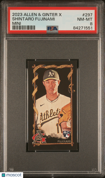 2023 Topps Allen & Ginter X Shintaro Fujinami #297 PSA 8