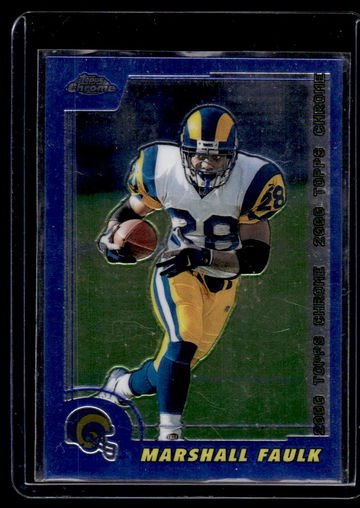 2000 Topps Chrome Marshall Faulk #CP15