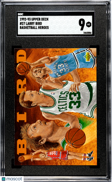 1992-93 Upper Deck Larry Bird #27 SGC 9