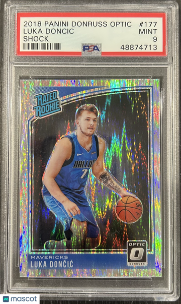 2018 Panini Donruss Optic Luka Doncic #177 Shock PSA 9