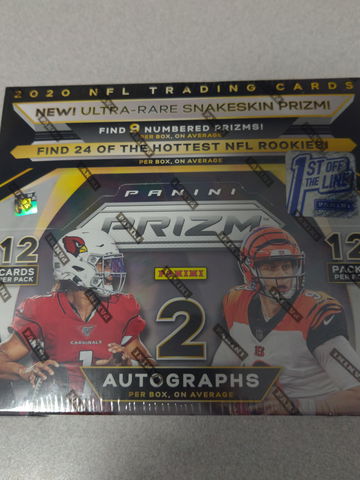 2020 Panini Prizm NFL Football FOTL Hobby Box 