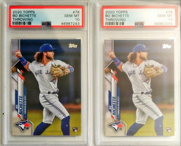 Bo Bichette Series 1 PSA 10 x 2