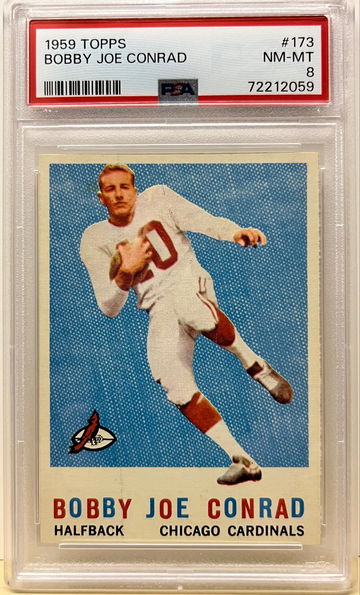 1959 Topps Football #173 Bobby Joe Conrad Chicago Cardinals PSA