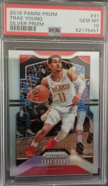 2019 Panini Silver Prizm Trae Young #31 PSA 10