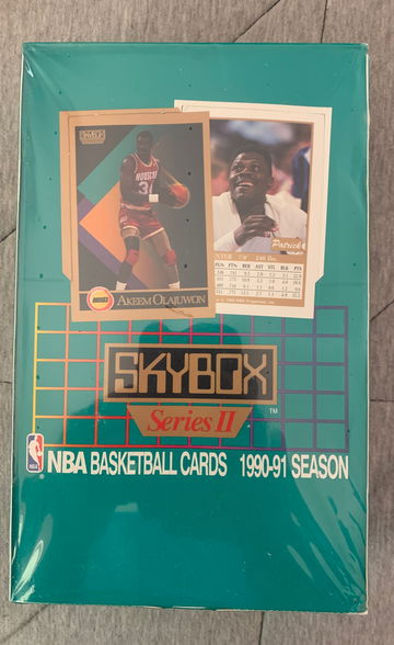 1990-91 Skybox Update Series 2 Factory Sealed Box