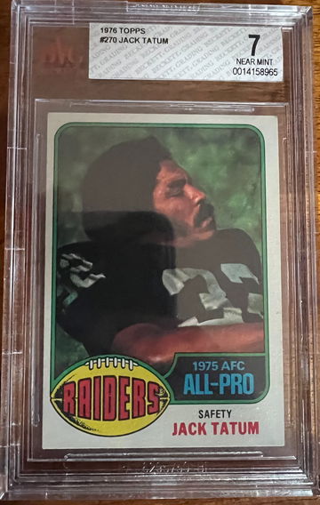 1976 Topps Jack Tatum