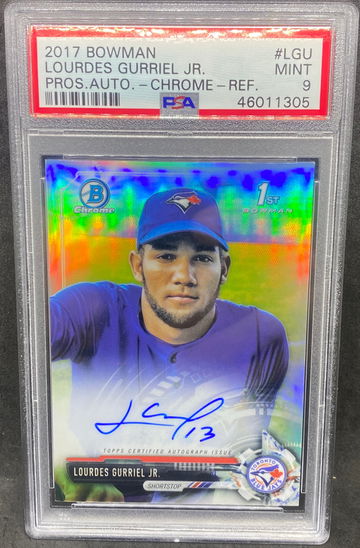 Lourdes Gurriel bowman chrome Refractor auto