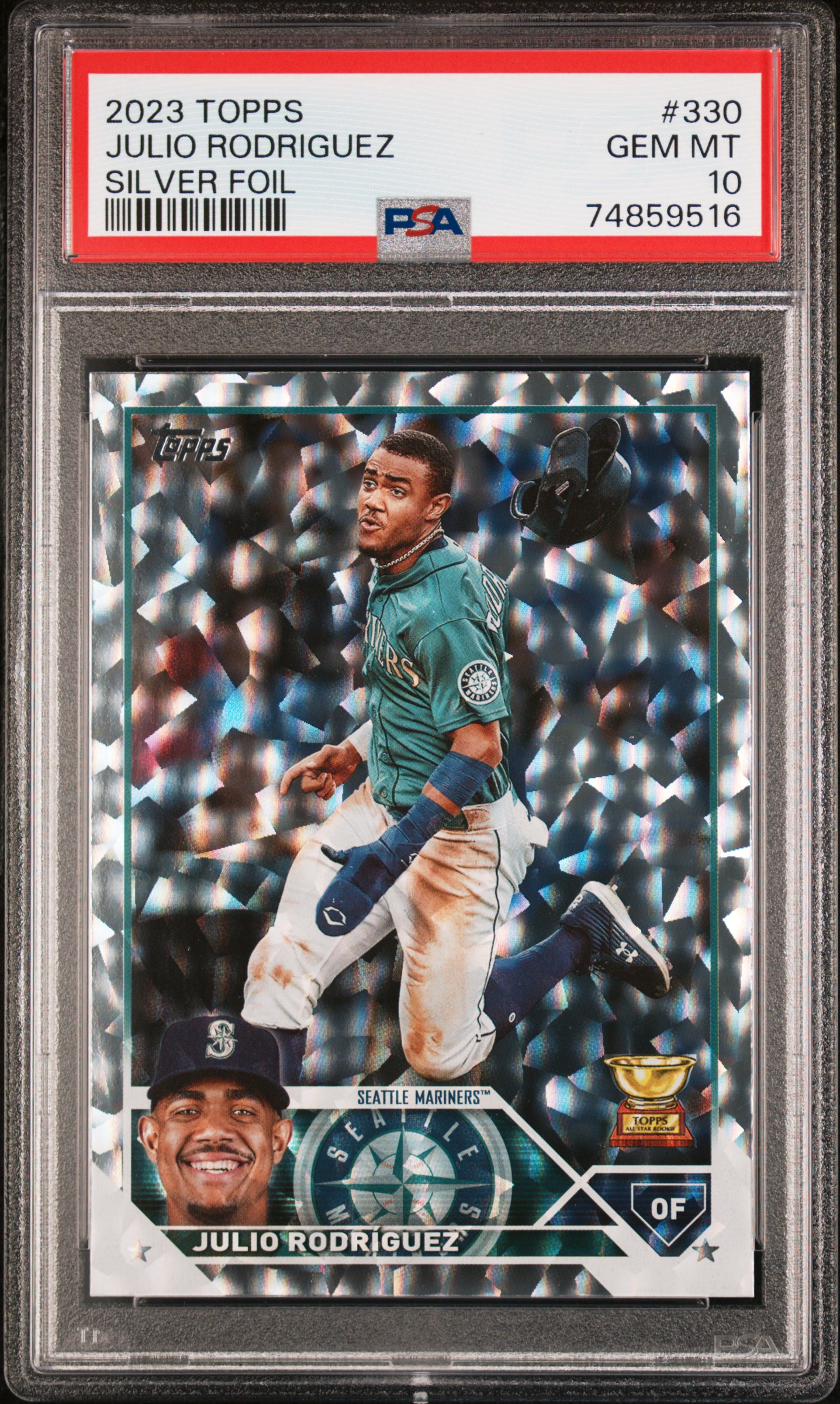 Julio Rodriguez 2023 Topps  #330 PSA 10
