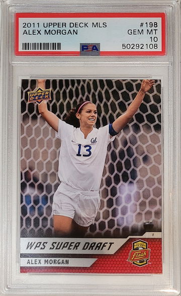 2011 Upper Deck MLS Alex Morgan PSA 10 