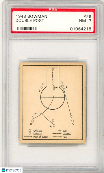 1948 Bowman Double Post #29 Base Set PSA 7 P1374