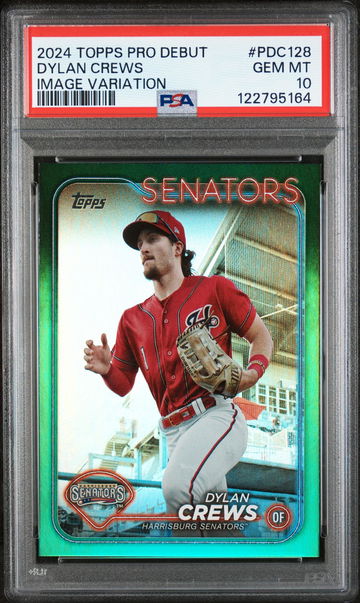 2024 Topps Pro Debut Image Variation Dylan Crews #PDC-128 PSA 10