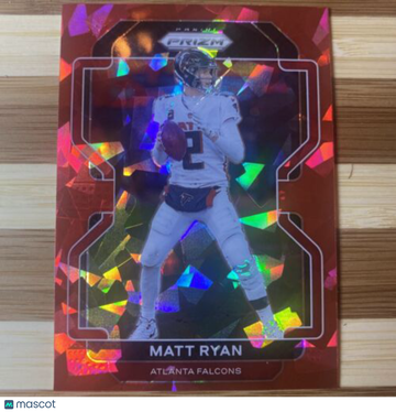 2021 Panini Prizm Red Cracked Ice #324 Matt Ryan Colts Future HOF