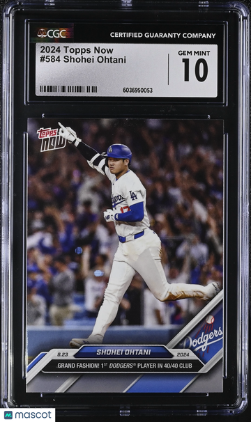 2024 Topps Now Shohei Ohtani #584 CGC 10