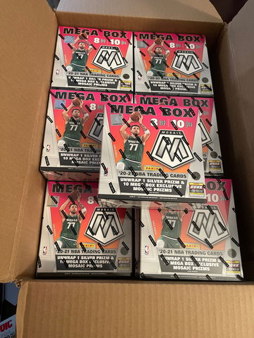 2020-21 Mosaic NBA MEGA box lot (12)