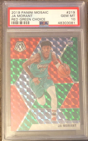 2019 Mosaic Ja Morant Red Green Choice