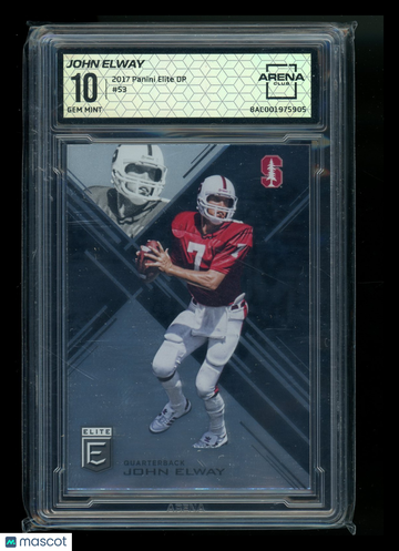 2017 Panini Elite Draft Picks John Elway #53 Arena Club 10