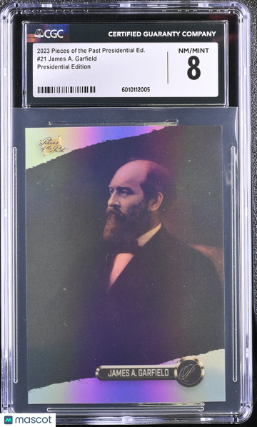 2023 Pieces of the Past James A. Garfield #21 Presidential Edition CGC 8