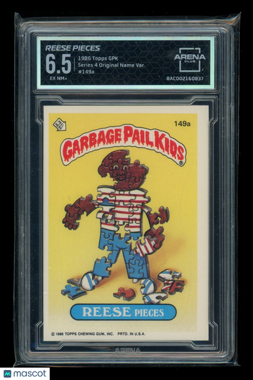 1996 Topps Garbage Pail Kids Reese Pieces #149a Arena Club 6.5
