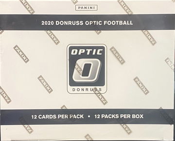 2020 Donruss Optic Football Cello 8 Box Lot