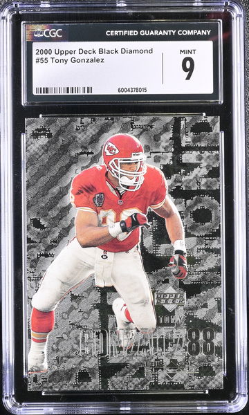 2000 UPPER DECK TONY GONZALEZ #55 CGC 9