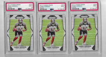 2017 prizm chris godwin psa 9 lot