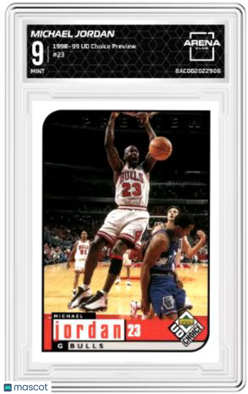 1998-99 Upper Deck Choice Preview Michael Jordan #23 Arena Club 9