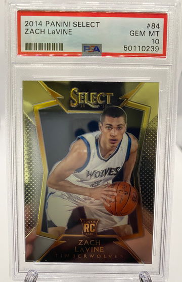 2014 Panini Select Zach LaVine ROOKIE #84 PSA 10 GEM MINT