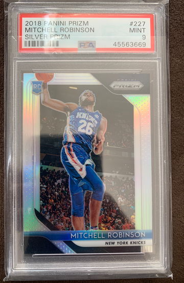 2018 silver prizm Mitchell Robinson 