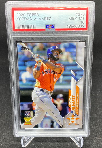 Yordan Alvarez 2020 Topps S1 RC PSA 10