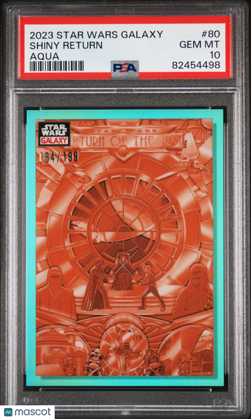 2023 Topps Chrome Star Wars Galaxy Shiny Return #80 PSA 10