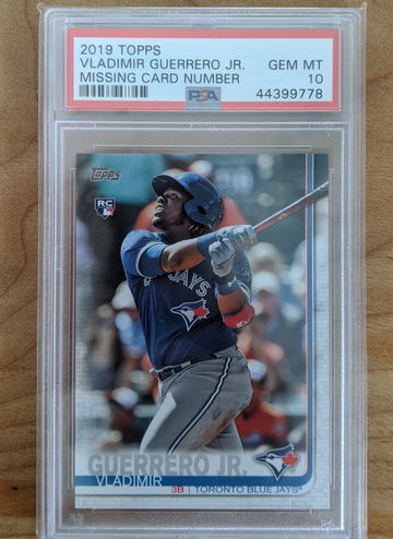 2019 Topps Series 2 Vladimir Guerrero Jr. NNO PSA 10