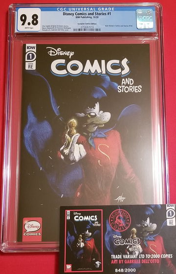 Disney comics and stories by dell'otto