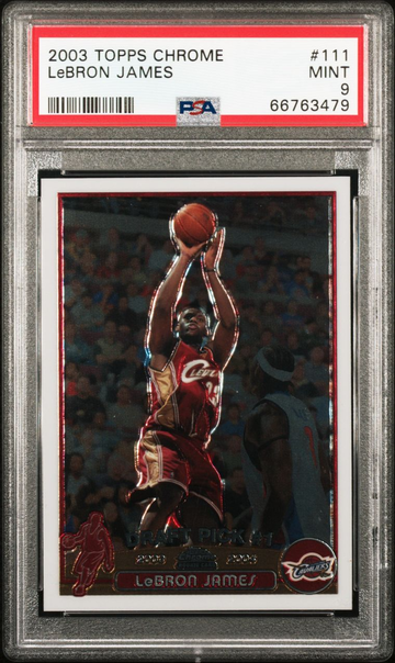 2003 Topps Chrome Lebron James